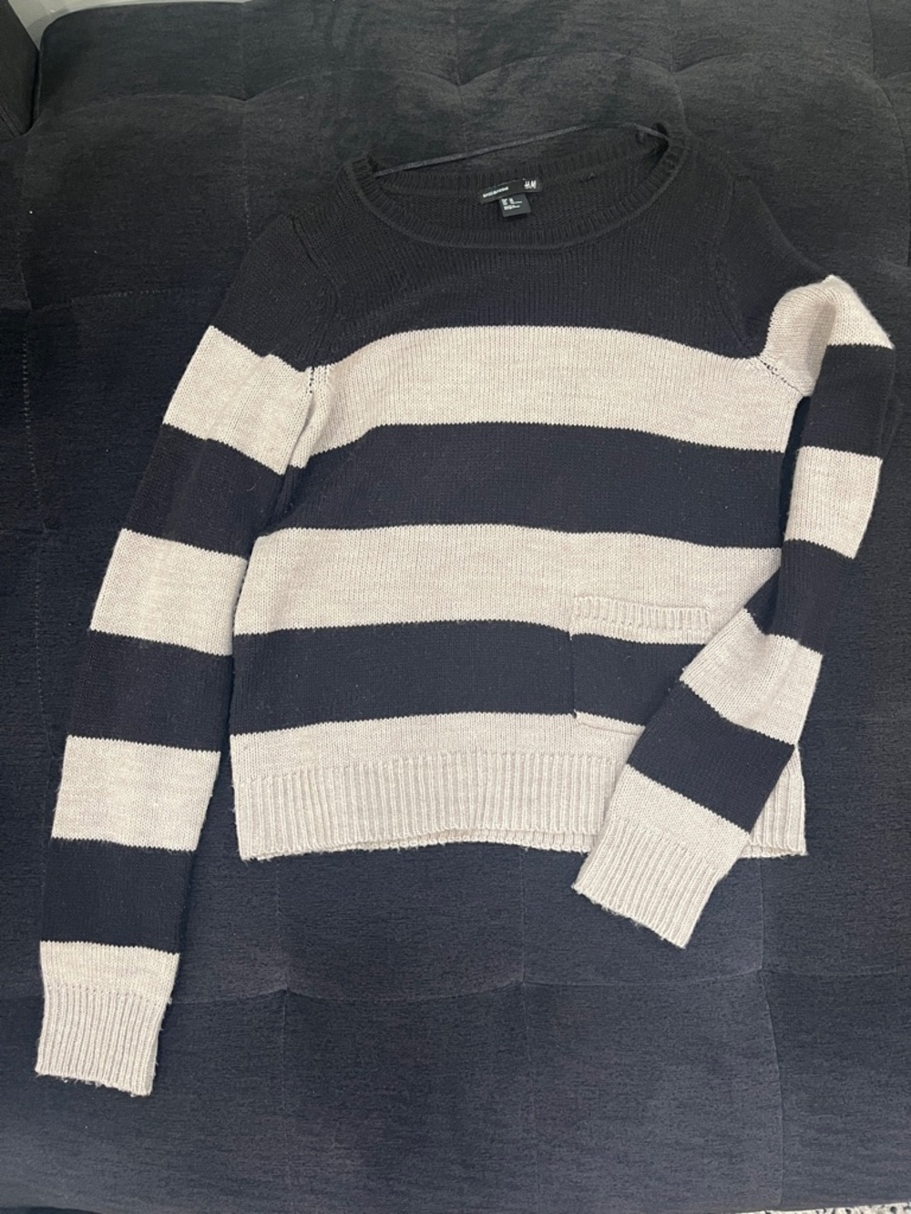 Brown & Black Striped Sweater